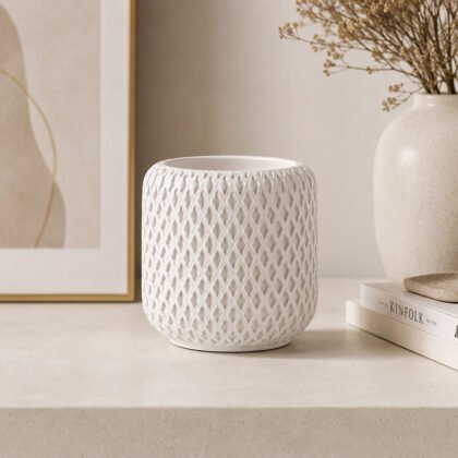 Mesh Pattern Pot