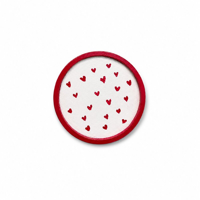 HEARTFUL ROUND COASTER - Image 2