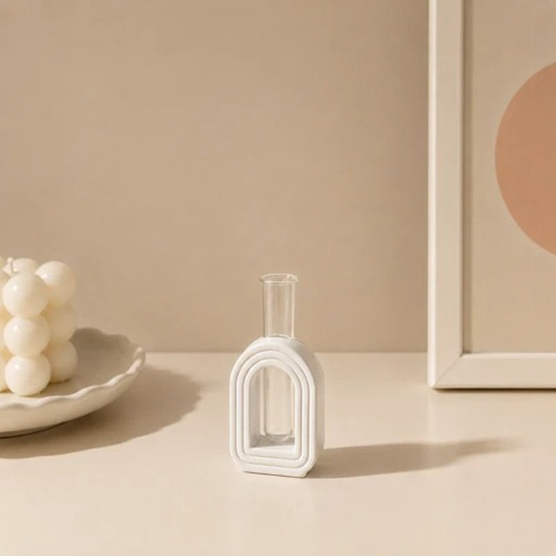 Arched Hydroponic Vase with Test Tube - Image 6