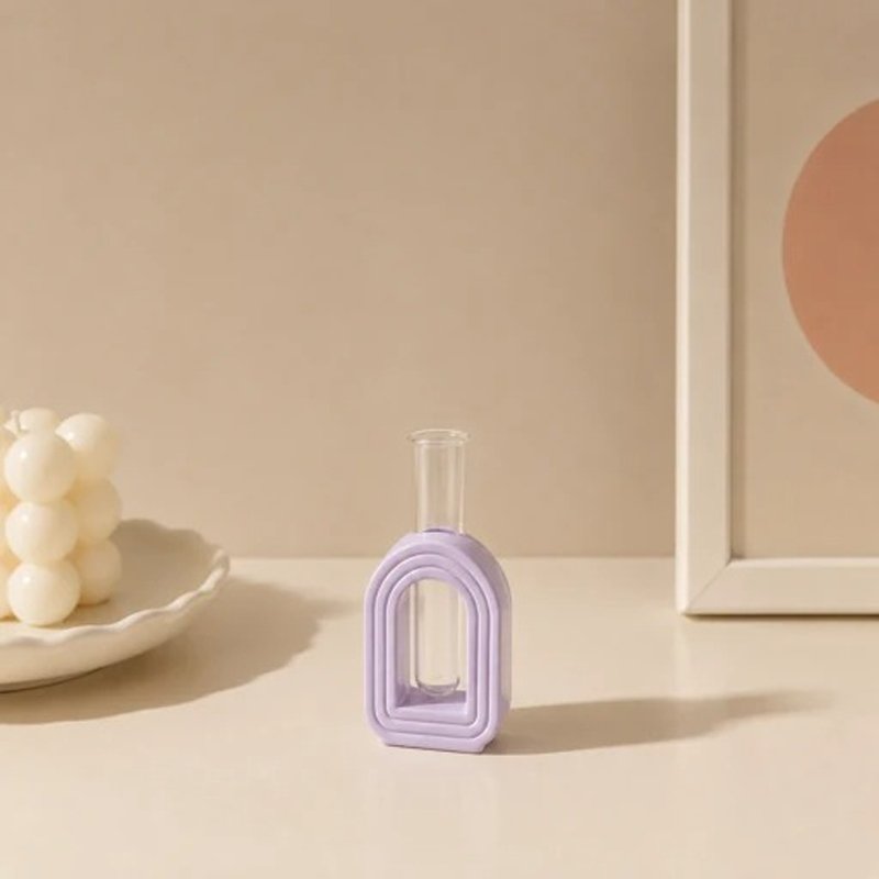 Arched Hydroponic Vase with Test Tube - Image 2