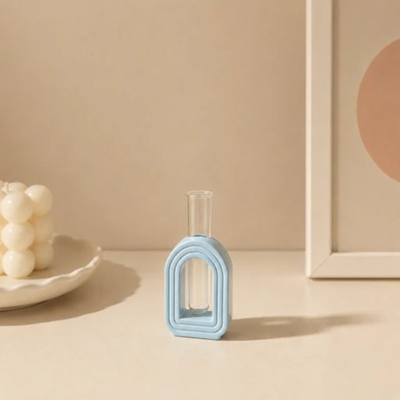 Arched Hydroponic Vase with Test Tube - Image 3