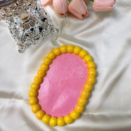 Pink Lemonade Oval Bubble Tray