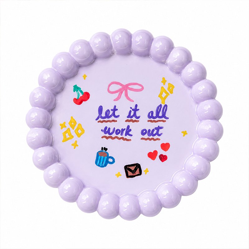 LILAC BLOOM TRAY