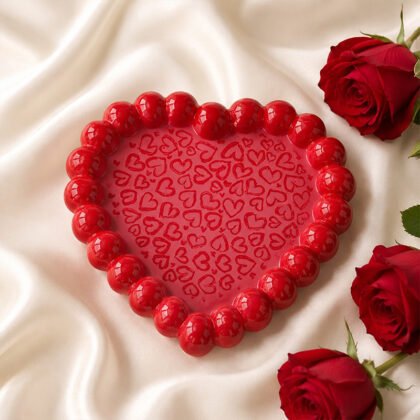 RUBY RED TRINKET TRAY