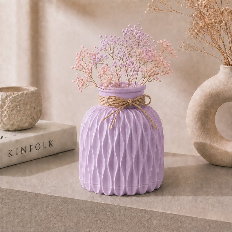 PETAL PLEATED VASE - Image 3