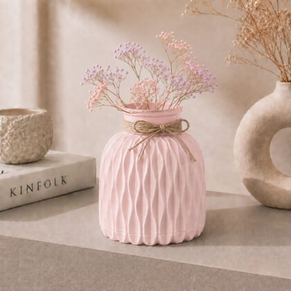 PETAL PLEATED VASE