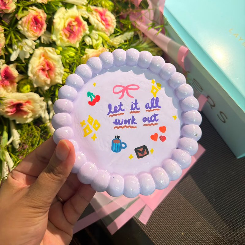 LILAC BLOOM TRAY